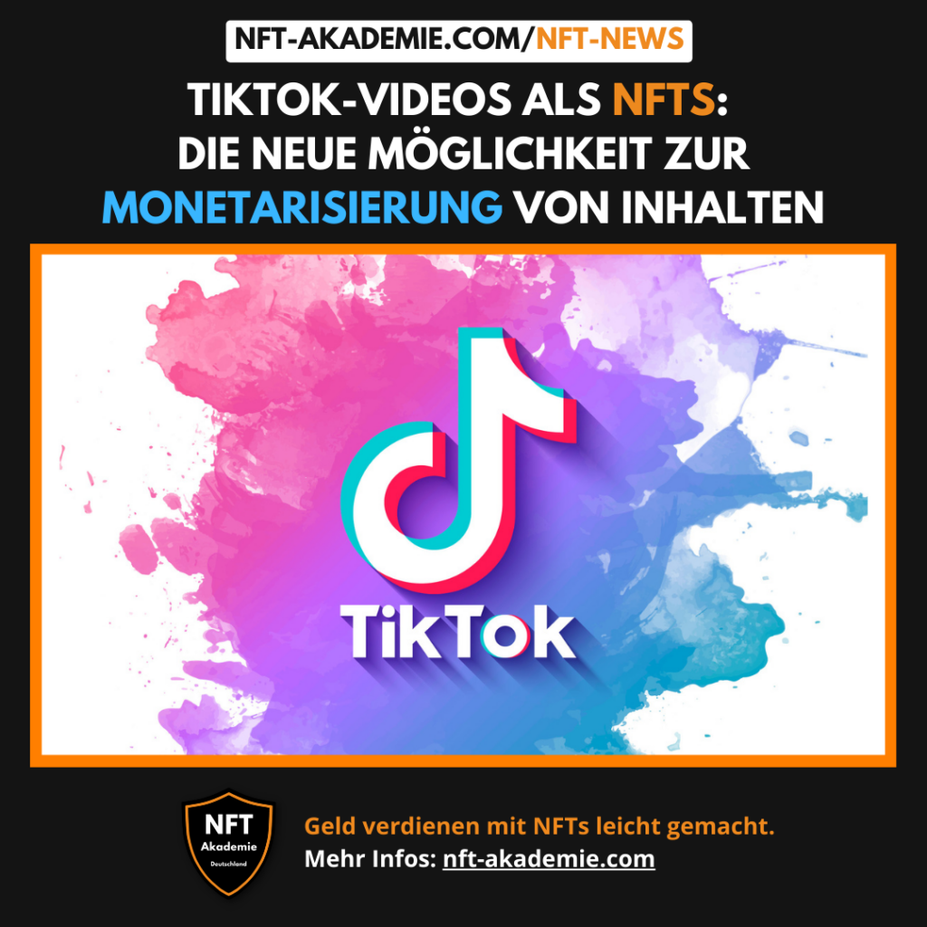 TikTok-Videos als NFTs