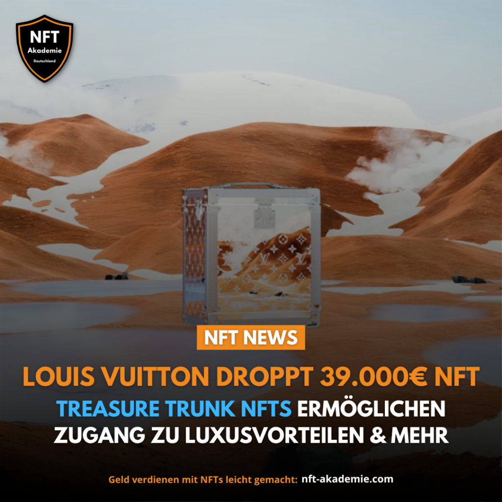 Louis Vuitton droppt 39.000€ NFT