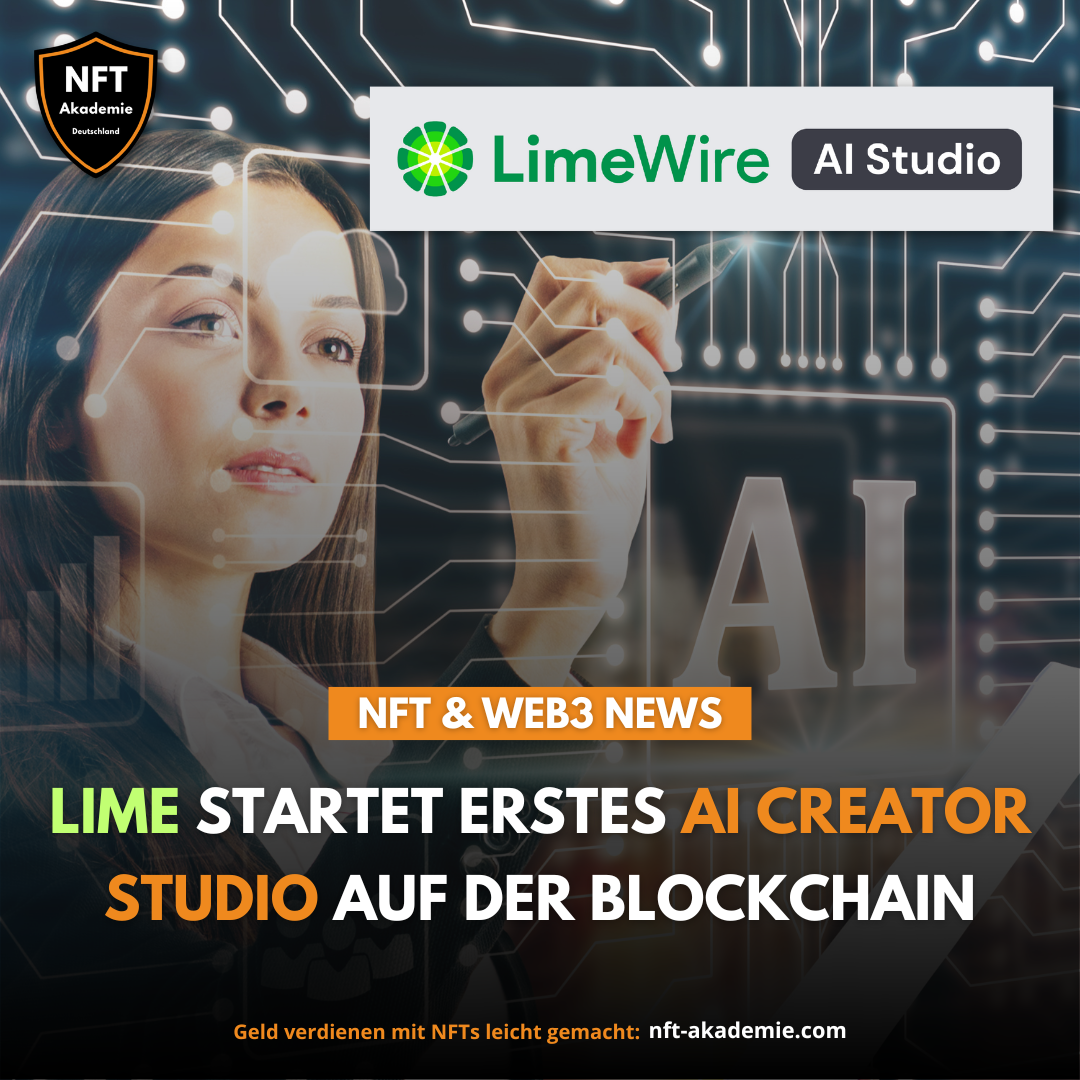 Read more about the article Lime startet erstes AI-Creator Studio auf der Blockchain